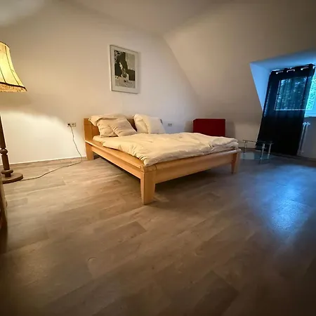 منزل للإقامة Gemuetliches Buchen Mit Gemeinschaftsbad كارلسروه